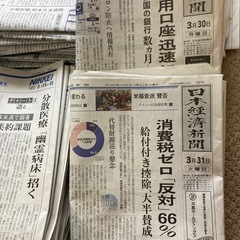 【日経新聞（朝刊・プラス1）】2026年3月の1ヵ月分（31日分）の画像