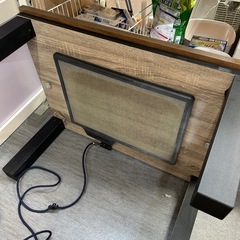 【テーブル】【ローテーブル】【こたつ】クリーニング済み【管理番号0331】五の画像