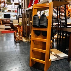 カリモク　Karimoku  スリッパラック　美品の画像