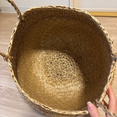 IKEA シーグラスバスケット フローディスの画像