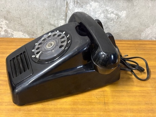 昭和レトロ　スピーカ付き電話機 LS-73A2P 有線放送電話装置 レトロ　　0331-09