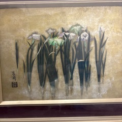 絵画 花 額の画像