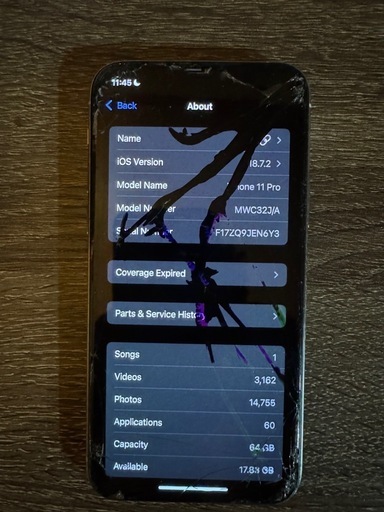 iPhone 11 Proジャンク