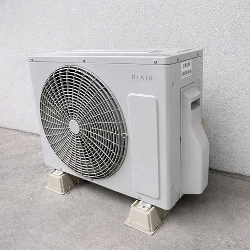 【取り付け費用込み】高年式2024年 RIAIR エアコン 6畳用 YHA-S22N-W 冷暖房 動作良好 019