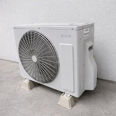 【取り付け費用込み】高年式2024年 RIAIR エアコン 6畳用 YHA-S22N-W 冷暖房 動作良好 019の画像