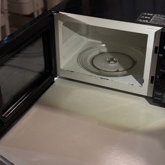 【激安】 相場6千超 21年製 700W IRIS OHYAMA 電子レンジ ブラック IMG-T177-5-Bの画像