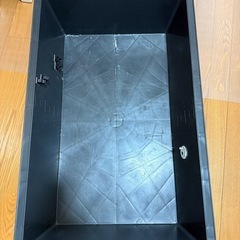 トロ舟 ブラック 60L 排水口2か所ありの画像