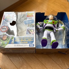 リアルサイズトーキングフィギュア バズ・ライトイヤー　トイストーリーの画像