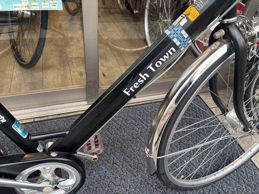 27インチ　リサイクル自転車　前タイヤ新品