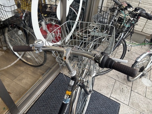 27インチ　リサイクル自転車　前タイヤ新品