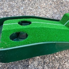 ゴルフ練習するやつ　パター練習マットの画像