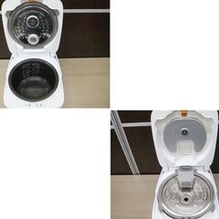 IH炊飯器 3.5合炊き 2020年製 0.63Lタイプ NJ-SEA06 備長炭 炭炊釜 炊飯ジャー MITSUBISHI 三菱 ホワイト/白 苫小牧西店の画像