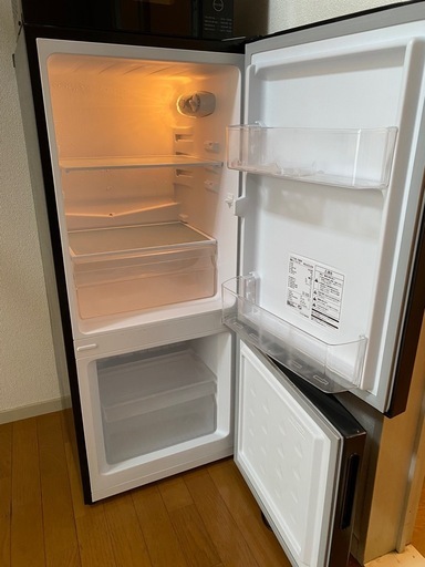 冷蔵庫と電子レンジセット

