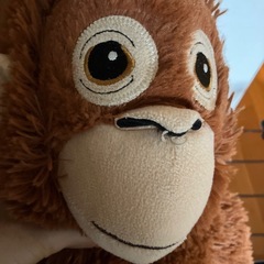 パンチくん　IKEA 猿　オラウータン　ぬいぐるみの画像