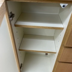 ☆ドリーム荒牧店☆ジモティー割引有☆【クリーニング済み】キャビネット/穴あり/現状販売の画像