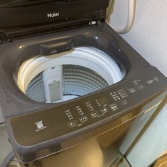Haier冷蔵庫と洗濯機の画像