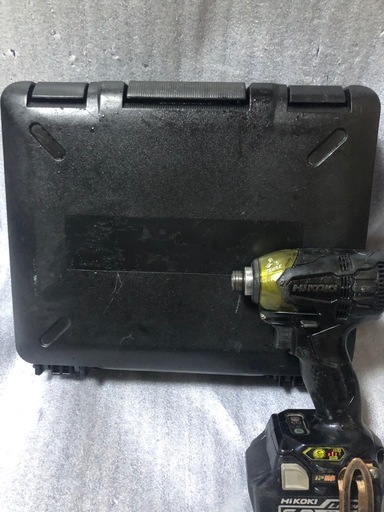 ②ハイコーキ18vインパクトドライバWH18DDL2、中古美品
