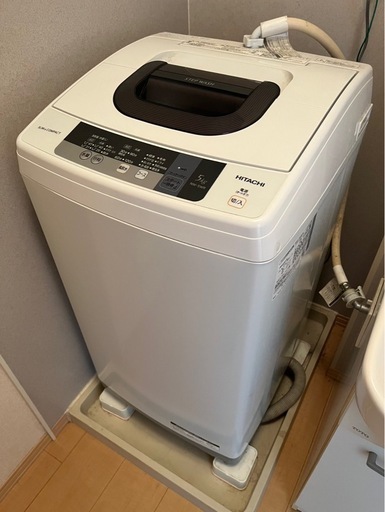 〖お値下〗2016年製/HITACHI 全自動洗濯機 5kg