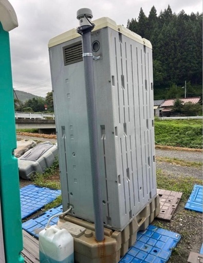 仮設トイレ洋式 電動ファン付 【公式通販】