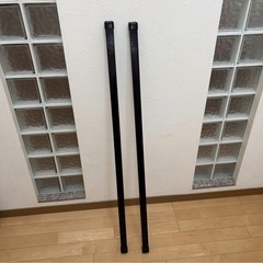 TERZO テルッツォ　キャリアバー2本　110cm ルーフキャ...