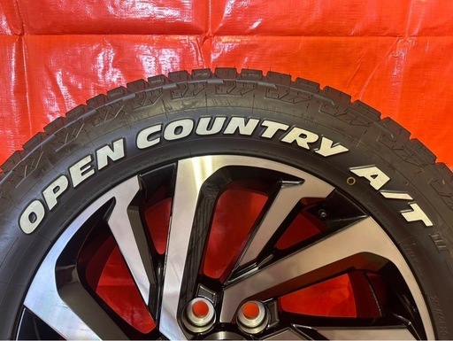 【美品】ランクル250 モデリスタ純正 20インチ 265/60R20 トーヨー オープンカントリー A/T III 4本セット 20