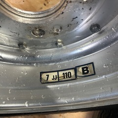 マークワン　当時物 PCD110-4H 10インチ 7J 6.5J SSRの画像