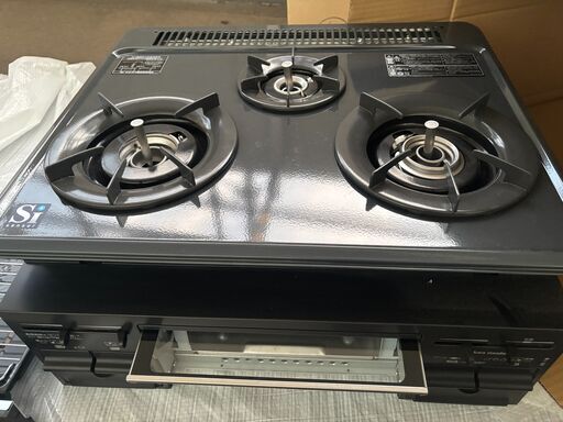 タカラシステムキッチン用ガスコンロ未使用品都市ガス13A (フレア 