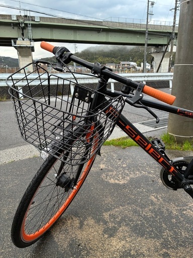 28インチアルミ6速自転車