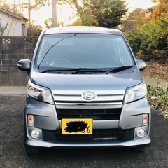 ＊ダイハツ　ムーヴ　カスタム　X リミテッド　SA＊車検2年＊H25年＊ETC＊ナビ＊AWの画像