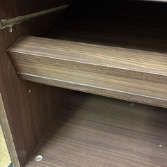 【ジャングル深井店】レンジ台 ブラウン キッチン収納 収納家具 堺市 深井【FU435】の画像