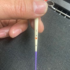 ヘラブナ　ウキ　くし玉？　長さ18㎝の画像