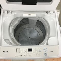 ＼家具＊家電のお店／【ｼﾞｬﾝｸﾞﾙｼﾞｬﾝｸﾞﾙ石川金沢店】 洗濯機 マクスゼン 5.0kg JW50W01 2021年製の画像
