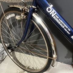 （取引者確定）27インチ自転車の画像