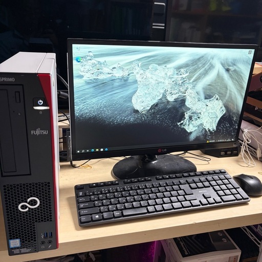 富士通 ESPRIMO D588 i5-9500/8GB/HD500GB  windows 11正式対応 パソコンセット