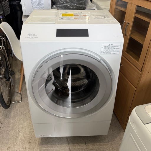 2024年製‼️TOSHIBA ZABOON ドラム式洗濯乾燥機 洗濯12kg/乾燥7kg (錬 