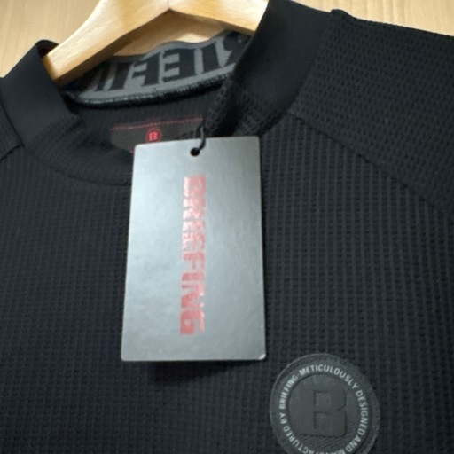 新品未使用 BRIEFING GOLF WAFFLE HIGH NECK RF