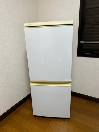SHARP SJ-614 2ドア冷蔵庫 ホワイト (花房拓巳) 裾野のキッチン家電 