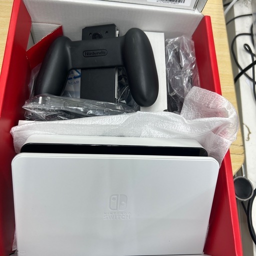 【ドリーム池田店♪ジモティ割対象】 任天堂Switch スイッチ 有機ELモデル 【46560】