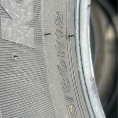 145/80R124本セット超バリ溝！の画像