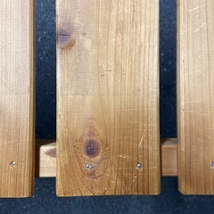 【ドリーム池田店】◎ジモティー割対象品◎ウッドベンチ 【48538】の画像