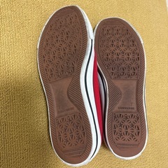 コンバース　赤　25.5の画像