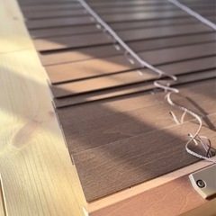 木製ブラインドの画像