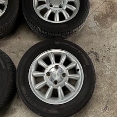 ラパン純正ホイールの画像