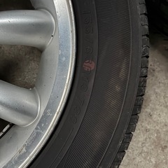 ラパン純正ホイールの画像