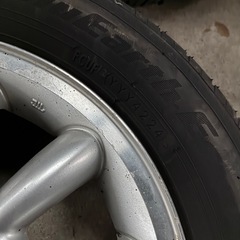 ラパン純正ホイールの画像