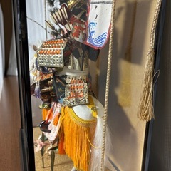 五月人形 騎馬武者 ケース飾り 端午の節句 子供の日の画像