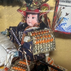 五月人形 騎馬武者 ケース飾り 端午の節句 子供の日の画像