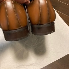 パーソンズ　PERSON'S　メンズ 本革　革靴　27センチEEE　紳士靴の画像