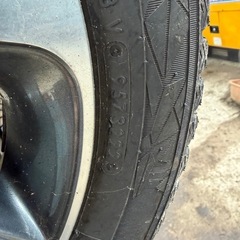 155/65R14★スタッドレス★スズキ純製アルミホイール★TOYOTIRE★2022年製の画像