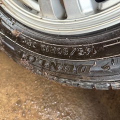 145/80R13★スタッドレス★アルミホイール4本の画像